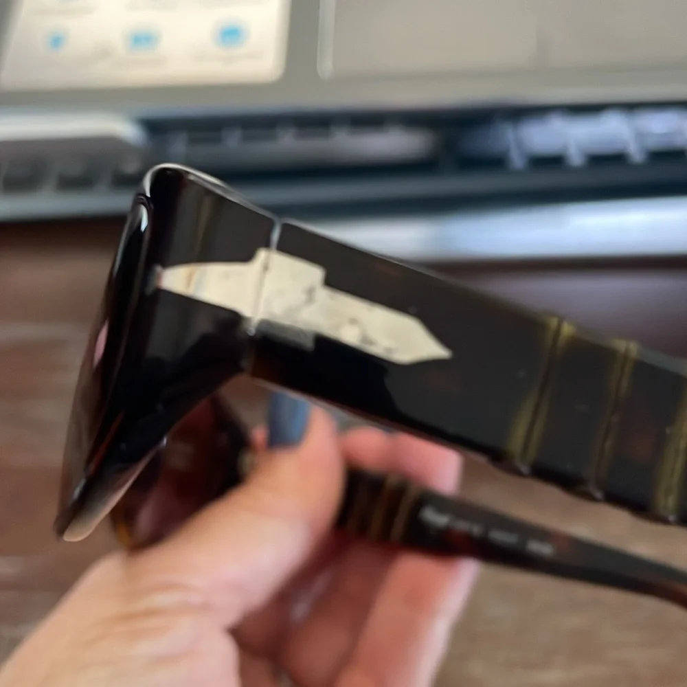 Persol 3607-s 24/33 51/27-135 brown tortoise sunglasses w/ case. For frames only - Picture 16 of 16